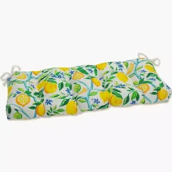 Online Kirklands Home Lemon Tree Tufted Outdoor Settee Cushion, 44 in.