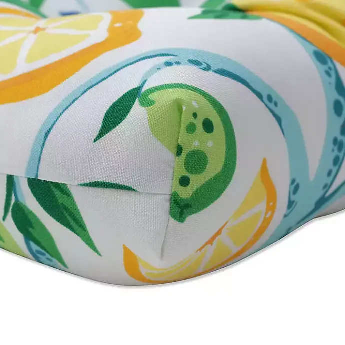 Kirklands Home Lemon Vine 2-pc. Outdoor Chair Cushion Set