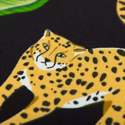 Kirklands Home Leopard & Palm Tree Outdoor Pillow, 22 in.