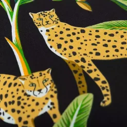Kirklands Home Leopard & Palm Tree Outdoor Pillow, 22 in.