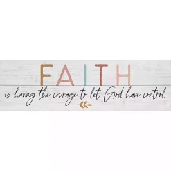 Best Kirklands Home Let God Have Control Wall Plaque