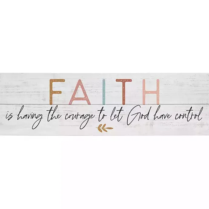 Best Kirklands Home Let God Have Control Wall Plaque