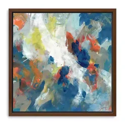 Online Kirklands Home Levee Framed Giclee Canvas Art Print Blue