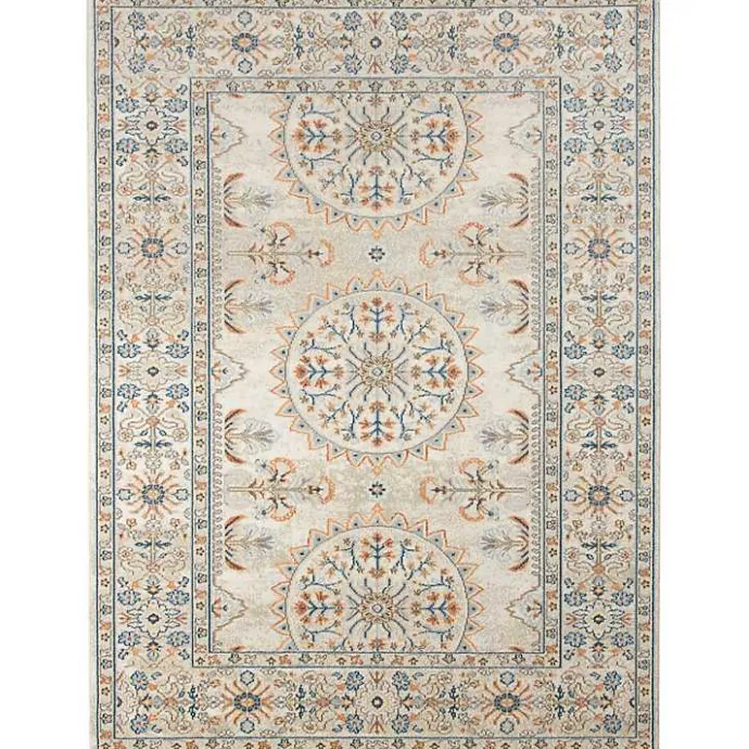 Outlet Kirklands Home Light Beige Bohemian Area Rug, 7x9 Tan