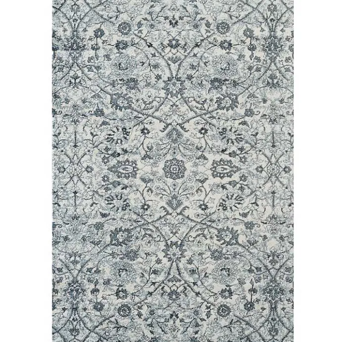 Hot Kirklands Home Light Blue Alex Area Rug, 5x7