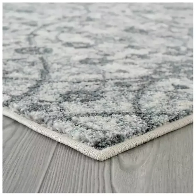 Hot Kirklands Home Light Blue Alex Area Rug, 5x7