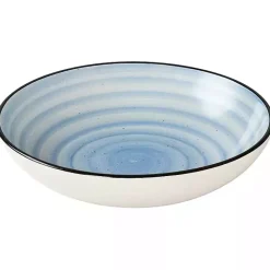 Online Kirklands Home Light Gia Stoneware 24-pc. Dinnerware Set Blue