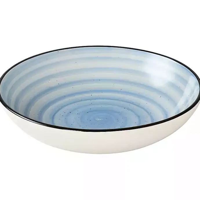 Online Kirklands Home Light Gia Stoneware 24-pc. Dinnerware Set Blue