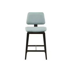 Hot Kirklands Home Light Swivel Counter Stool Blue