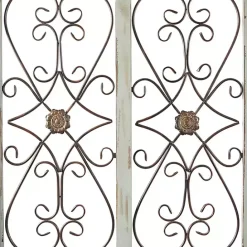Sale Kirklands Home Light Blue Wood Arched Window Wall Plaque