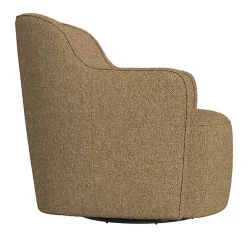 Hot Kirklands Home Light Swivel Barrel Accent Chair Brown