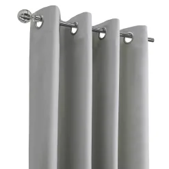 Outlet Kirklands Home Light Alpine Blackout Curtain Panel, 108 in. Gray