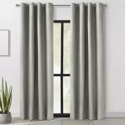 Hot Kirklands Home Light Alpine Blackout Curtain Panel, 84 in. Gray