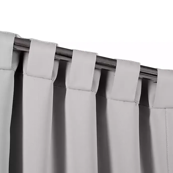 New Kirklands Home Light Blackout Curtain Panel Set, 95 in. Gray