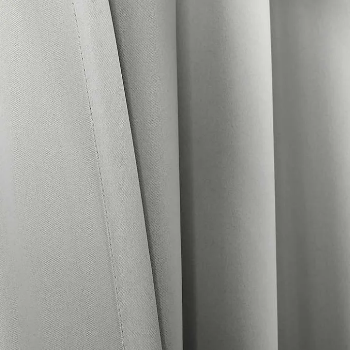 New Kirklands Home Light Blackout Curtain Panel Set, 95 in. Gray