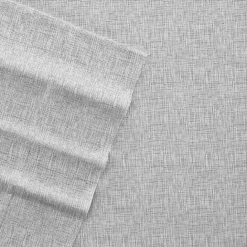 Outlet Kirklands Home Light Chambray 4-Pc. King Bed Sheet Set Gray