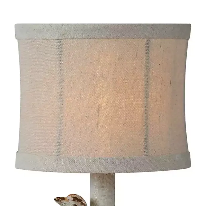 Online Kirklands Home Light June Bird Mini Table Lamps, Set of 2 Gray