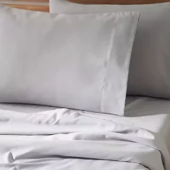 Outlet Kirklands Home Light Microfiber 4-pc. King Sheet Set Gray