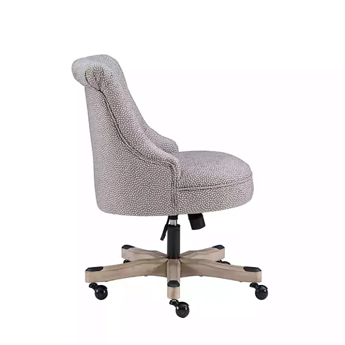Online Kirklands Home Light Miller Tufted Office Chair Gray