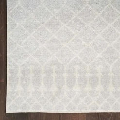 Clearance Kirklands Home Light Moroccan Washable Area Rug, 5x7 Gray