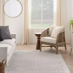 Clearance Kirklands Home Light Moroccan Washable Area Rug, 5x7 Gray