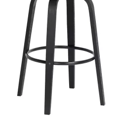 Hot Kirklands Home Light Pico Swivel Counter Stool Gray