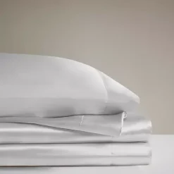 New Kirklands Home Light Satin 6-pc. Full Sheet Set Gray