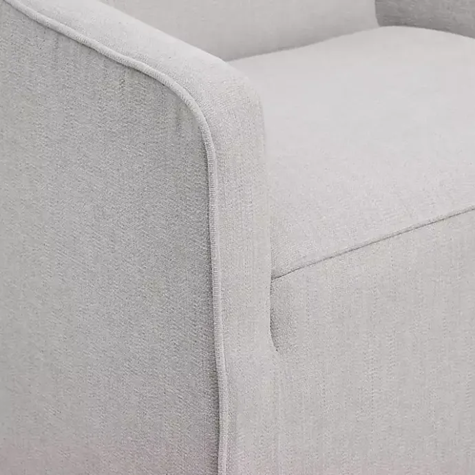 Clearance Kirklands Home Light Slipcover Dining Chair with Casters Gray