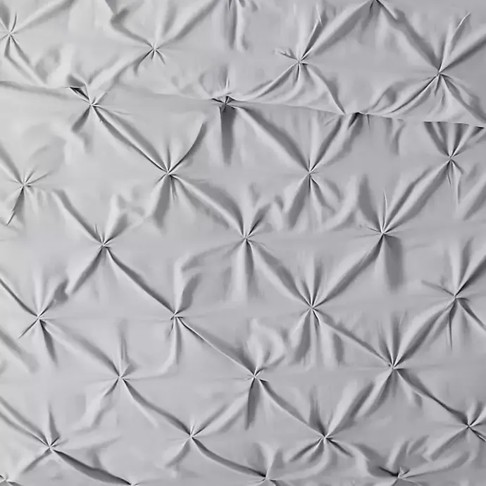 Online Kirklands Home Light Soft Pinched 3-pc. King Duvet Cover Set Gray