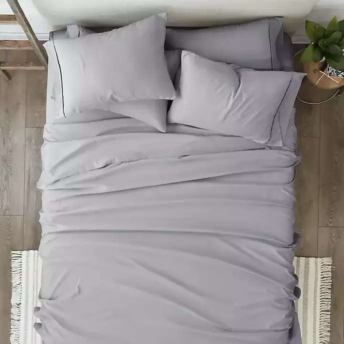 Kirklands Home Light Ultra Soft 6-pc. King Sheet Set Gray