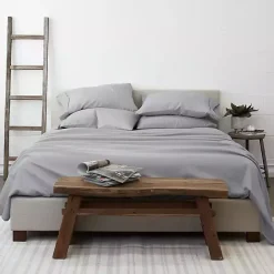 Clearance Kirklands Home Light Ultra Soft 4-pc. Twin Sheet Set Gray