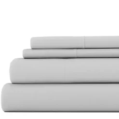 Outlet Kirklands Home Light Ultra Soft 3-pc. Twin XL Sheet Set Gray