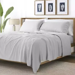 Outlet Kirklands Home Light Ultra Soft 3-pc. Twin XL Sheet Set Gray