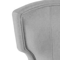 Sale Kirklands Home Light Wingback Dining Chair Gray
