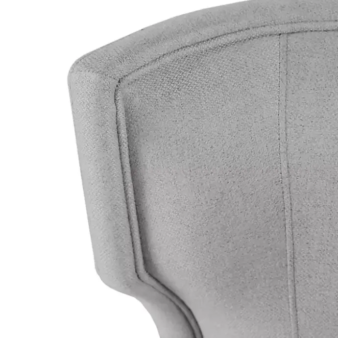 Sale Kirklands Home Light Wingback Dining Chair Gray
