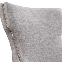Discount Kirklands Home Light Wingback Dining Chairs, Set of 2 Gray