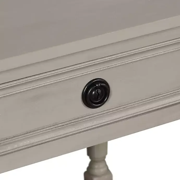 Sale Kirklands Home Light Wood Barrett Accent Table Gray