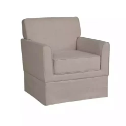 Sale Kirklands Home Light Taupe Slipcover Armchair Tan