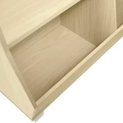 Sale Kirklands Home Light Woodgrain Multi Cubby Organizer Bookshelf Tan