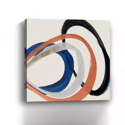 Hot Kirklands Home Linked Up Abstract Canvas Art Print, 40x40 in.