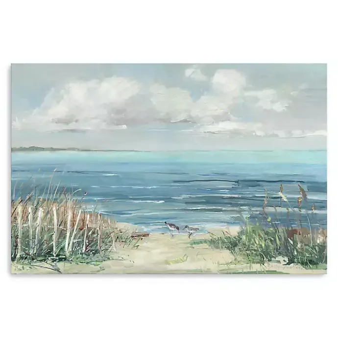 New Kirklands Home Lively Cove Canvas Art Print, 36x24 in. Blue