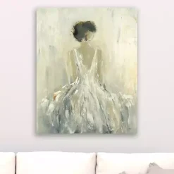Hot Kirklands Home Looking For You Canvas Art Print Ivory