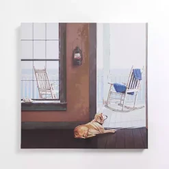 Sale Kirklands Home Looking Out At Sea Canvas Art Print