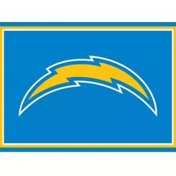 Hot Kirklands Home Los Angeles Chargers Area Rug, 3x4 Blue
