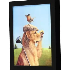 Hot Kirklands Home Lost Ball Framed Art Print