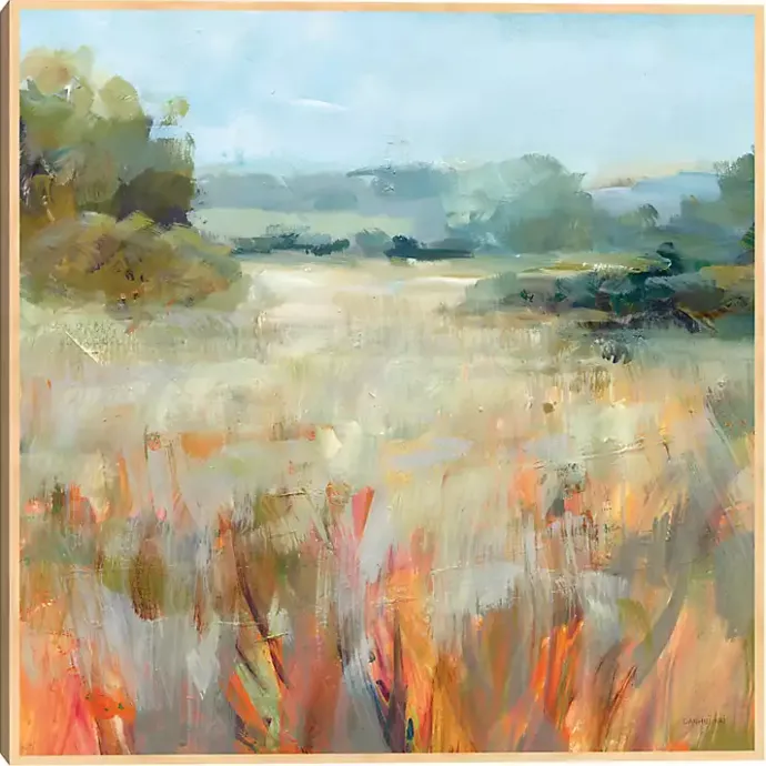 Sale Kirklands Home Lost in the Grasses Framed Canvas Art Print Multi