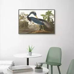 Outlet Kirklands Home Louisiana Heron Framed Canvas Art Print