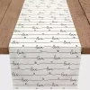 Clearance Kirklands Home Love Script Pattern Table Runner, 72 in.