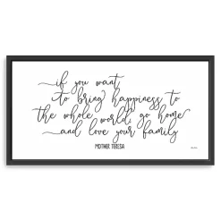 Online Kirklands Home Love Your Family Framed Giclee Canvas Art Print