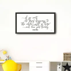 Online Kirklands Home Love Your Family Framed Giclee Canvas Art Print